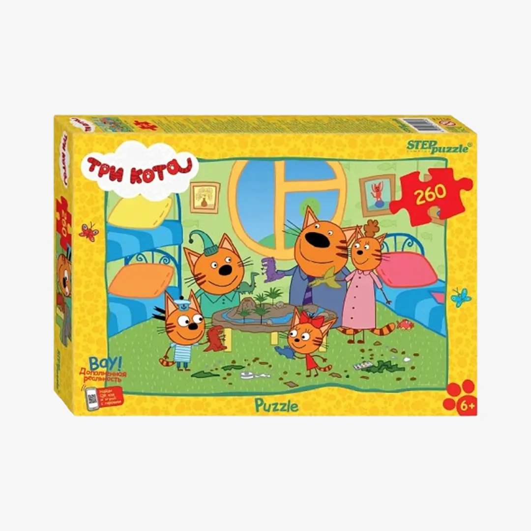 Пазл Step Puzzle Три кота